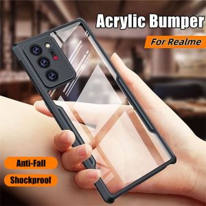 Master อะคริลิคใสกันกระแทกสำหรับ Realme 14 14X 13 Pro + C61 C63 C65 C67 C75 C71 Note 60 60X 50 Neo2 GT Master 6 7 Pro 7T 4G 5G เคสโทรศัพท์