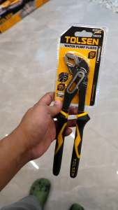 TOLSEN Heavy Duty & Industrial Waterpump Pliers (10")