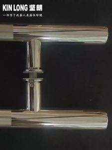 Kinlong | Durable Glass Door Handle Chinese Style 304 Stainless Steel Heavy Duty