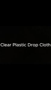 Renomax Clear Plastic Drop Cloth