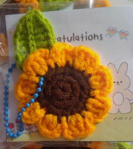 พวงกุญแจทานตะวัน