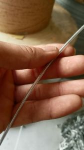 100 mét cáp bọc nhựa 2mm(li).Chống gỉ sétxài tốt cho không gian ngoài trời.hanghoagiavip