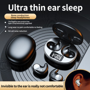 (New Upgrades)ZNW Sleep Dedicated Side Sleep Bluetooth 5.3 Headset TWS Wireless Mini Sports Running Earphone HIFI Sound Quality Long Life Earbuds HD Voice Call Earpiece Smart Noise Canceling Earplugs Low Delay Headphone
