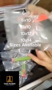High-Quality Vacuum Packaging: 100 Pcs Food Grade Bag
