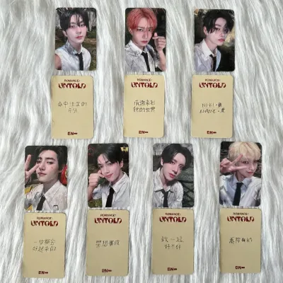 Close-up Enhypen Member Photos Cards