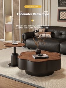 YIYOU | Chinese Retro High-end Flower Design Tea Table