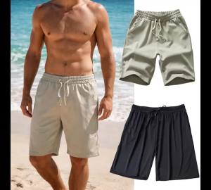Summer Men Casual Shorts Man Soild Drawstring Shorts Running Fitness Shorts Gym Basketball Shorts Sport Beach Shorts Men Clothes