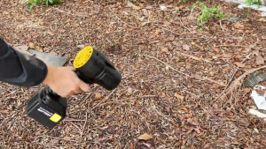 400000RPM Cordless Handheld Air Blower with 2 Battery Electric Leaf Blowers Turbo Jet Fan Blower