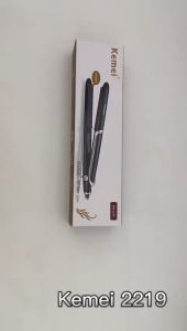 Catok Infrared 2in1 Styling dan Perawatan tanpa Merusak Kesehatan Rambut I Kemei KM-2219