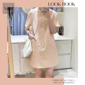 ชุดเดรสสุดปัง QXshop สำหรับสาวๆ 👗 แต่งกระเป๋าด้านหน้า 🍭 ผ้านิ่มมาก สวยงาม สดใส ดีเทล 🍓