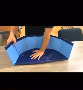 สระน้ำ สระว่ายน้ำเด็ก สระน้ำครอบครัว อ่างอาบน้ำแบบพับเก็บได้ สระน้ำขนาดใหญ่ สระน้ำขนาดใหญ่ สระน้ำสัตว์เลี้ยง อ่างอาบน้ำสำหรับสัตว์เลี้ยงอเนกประสงค์พับ