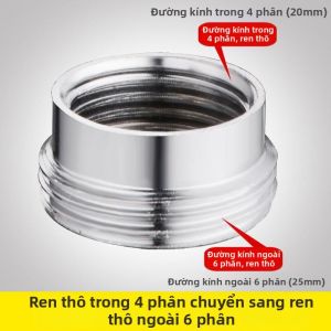 XIANXINGREN | Đầu nối vòi nước từ ren ngoài sang ren trong bằng đồng