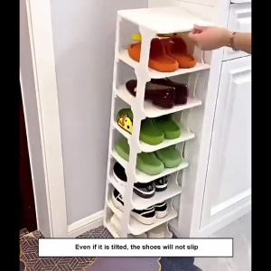 【Daily Suki Store】Multi -Tier Shoe Rack Simple Storage Rack For Dormitory Bedroom Shoe Storage Organizer Shelf Cabinet Easy to Install