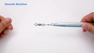 【Ready stokCOD】100pcs Rolling Swivel Moncrot Kili Kili Pancing Kili Kili Rolling Swivel