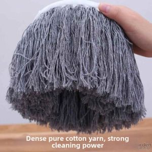 ZHENG FU | Rotating Replacable Cotton Mop Head Round Thick Absorbent