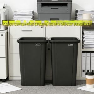 Commercial Extra Large Square Trash Bin 30L