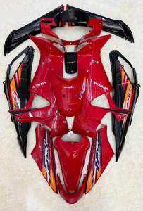 ชุดสีเวฟ 125i บังลม สีแดง263ตัดดำ งานARM