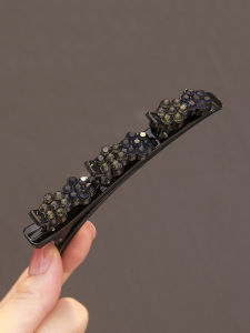 New Double-Layer Butterfly Clip Hairpin for Women Perfect for Side Bangs and Voluminous Hair Styling Accessory