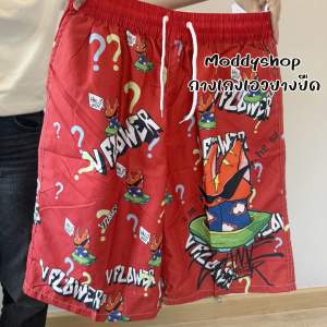 #กางเกงเอวยางยืดชายหาด