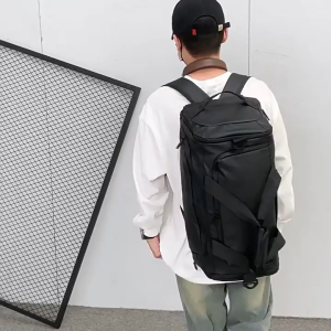 SG RumahHome® Mens Multifunctional Travel Backpack - Large-capacity Waterproof Luggage Fitness Business Bag cross-body bag