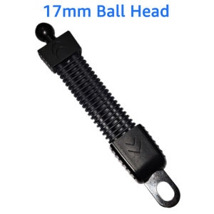 17mm Ball Head Motorcycle Scooter Rearview Mirror Phone Holder Fixed Base Bendable Arm for Motorbike Phone Mount Accessories
