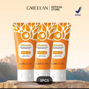 GMEELAN 3pcs Skincare Sets Krim pemutih Exfoliating Gel 50g
