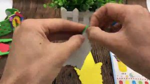 Kid DIY Art Craft 3D EVA Watch