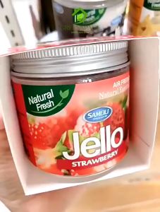 Sáp Thơm Phòng Khử Mùi JELLO 4 Mùi Thơm Dịu Nhẹ Cho Nhà Vệ Sinh Ô Tô Tủ Quần Áo Phòng Ngủ