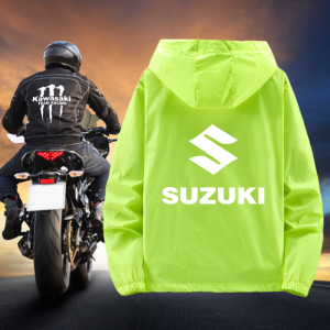 Summer Reflective Windbreaker Outdoor Lightweight Breathable Sun Protection Clothing Custom Suzuki Honda Yamaha Lightweight Outwear Single Layer