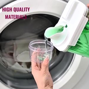 Liquid detergent dispenser Laundry organizer can storage sealed Airtight container measuring lid multiple specifications