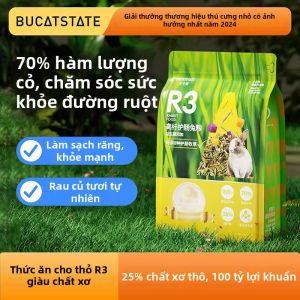 BUCATSTATE | High Fiber Dwarf Rabbit Food and Teeth Grinding Snack