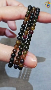 Graduation Grade Brazil Old Mine Black Beauty Tourmaline Bracelet