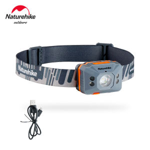 NatureHike | Naturehike Headlamp LED Portable Super Bright Camping Lights Ultralight Mini Head Torch USB Rechargeable Fishing Headlight
