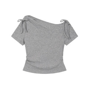 Elegant Irregular Slimming T-shirt