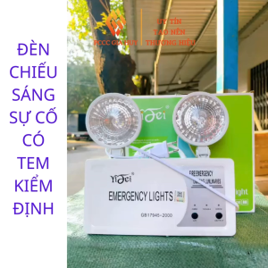 Đèn chiếu sáng sự cố khẩn cấp đèn mắt ếch dùng trong pccc có tem kiểm định