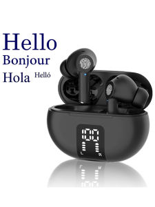 New M10 Bluetooth Smart Translation Headphones 144 Multi-Country Real-Time Simultaneous Sound in-Ear Translating Machine Business Travel Noise Reduction