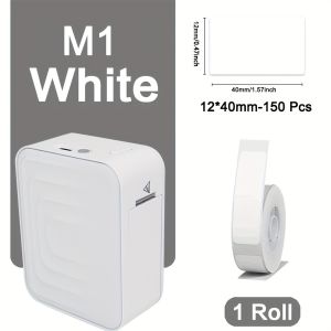 Marklife M1 Portable Label Maker Wireless Inkless Printer Compatible with Smartphones for Kitchen Clothes Jewelry Jar Labeling