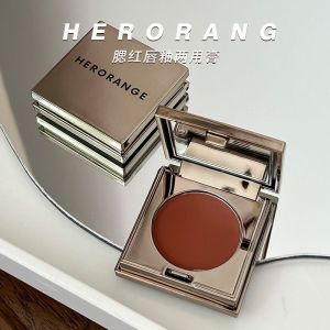 Son Môi Dạng Bột Đa Năng Herorange Matte Natural Nude Makeup Che Khuyết Điểm Luminous Long-lasting Waterproof Che Khuyết Điểm