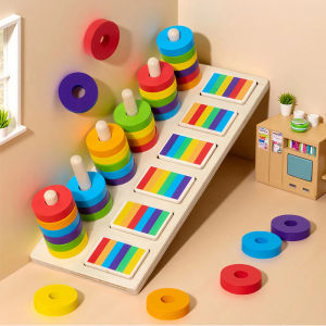 Đồ Chơi Giáo Dục Màu Sắc Cho Trẻ Em Từ 3-6 Tuổi Đồ Chơi Giáo Dục Sớm Cho Trẻ Mẫu Giáo Đồ Chơi Giáo Dục Trí Thông Minh