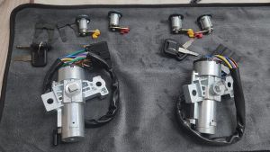 IGNITION STARTER KEY SWITCH SET NISSAN UD VH520 CV450 CKB520 LORRY TRUCK AKSESORI