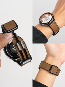 YOURSTAR | Genuine Leather Foldable Magnetic Watch Band