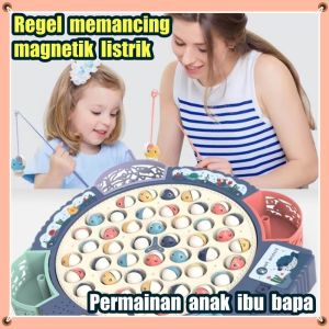Set Memancing Listrik Anak-anak Teka-teki Mainan Anak-anak Pendidikan Anak Usia Dini