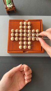 Bộ Cờ Gỗ Khổng Minh Trò Chơi Thử Thách IQ Trí Tuệ Bằng Gỗ