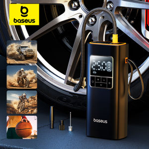 BASEUS | Baseus Wireless Air Pump Portable Tire Inflator Air Compressor with Digital Display for Car Motorcycles Bicycle Electric Pump
