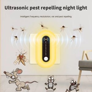 Ultrasonic Pest Reject Control Repellent Pest Repeller Electronic Indoor Plug in for Insects Mosquitoes Mosquito killer