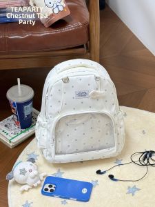 KDMILD | Cute Girl Korean Style Dot Design Backpack For Travel And Everyday Use
