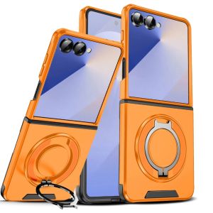 360 ° Vỏ Bảo Vệ Chống Sốc Có Vòng Từ Tính Xoay Được Cho Samsung Galaxy Z Flip 8/7 FE/6/5G