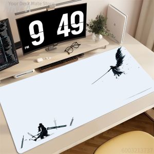 Bandai | Gamer PC Laptop Desk Mat Final Fantasy XIV Endwalker Large Mouse Pad Computer Keyboard Mouse Mat Office Accessories Table Mats