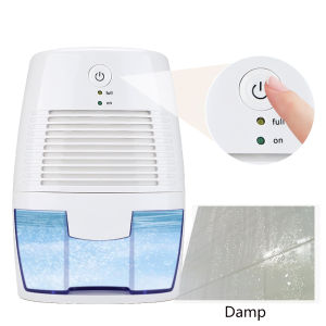 Afdeal | USB Powered Portable Dehumidifier Home Moisture Absorber for Bathroom Closet 500ml Mini Dehumidifier Prevent Mold Mildew & Odor