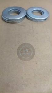 RING PLAT PUTIH M30 WASHER PLATE FLAT GALVANIZ GALVANIS DIAMETER LUBANG 32MM FLATE